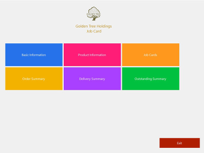 C# app user interface